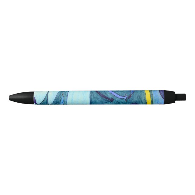 Blaue Fahnen Kugelschreiber (Vorderseite)