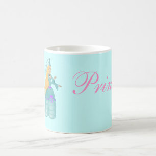 Blaue Fairytale-Prinzessin Mug Tasse