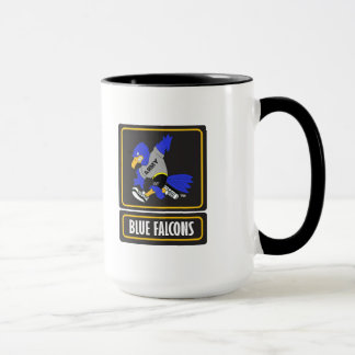 Blaue Falke-Wecker-Tasse Tasse