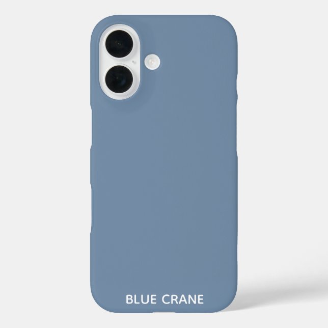 Blaue Farbe des Krans Case-Mate iPhone Hülle (Rückseite)