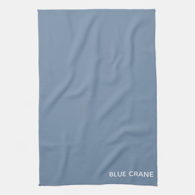 Blaue Farbe des Krans Geschirrtuch (Vertikal)