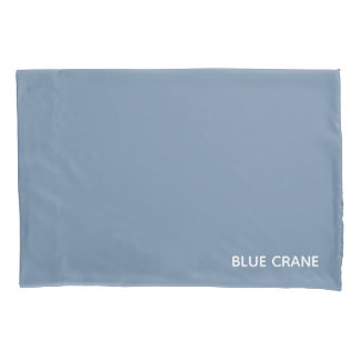 Blaue Farbe des Krans Kissenbezug