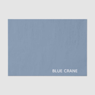 Blaue Farbe des Krans Seidenpapier