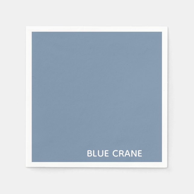 Blaue Farbe des Krans Serviette (Vorderseite)