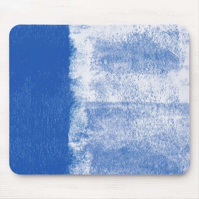 Blaue Farbe Mousepad (Vorne)