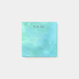 Blaue Farbe Post-it Klebezettel