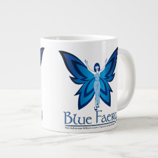 Blaue Fee 20-Unze-Tunnel-bohrwagenTasse Jumbo-Tasse