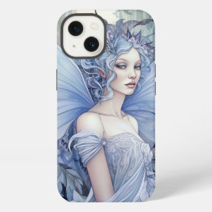 Blaue Fee Fantasy Kunst iPhone 13 Hülle