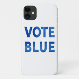 Blaue, fett blaue Aquarellfarbe Case-Mate iPhone Hülle
