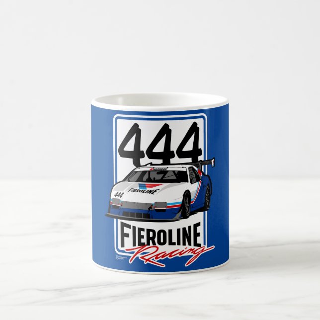 Blaue Fieroline Kaffeetasse (Mittel)