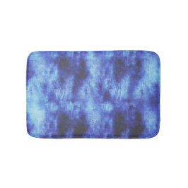 blaue Fläche Badematte