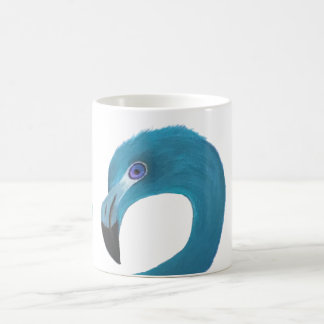 Blaue Flamingo-Kunst Tasse