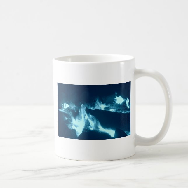 Blaue Flamme Kaffeetasse (Rechts)
