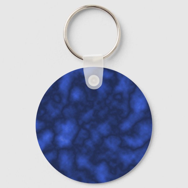 Blaue Flamme Schlüsselanhänger (Vorderseite)