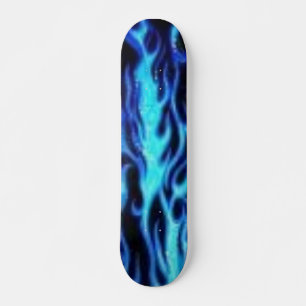 Blaue Flamme Skateboard