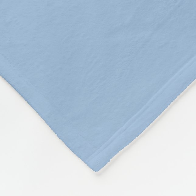 Blaue Fleece-Decke Carolinas Fleecedecke (Ecke)