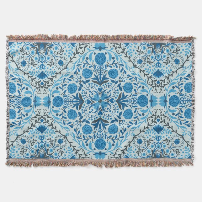 Blaue Fliesen Decke (Vorderseite)