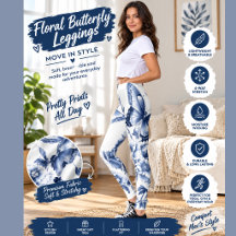 Blaue Florale Schmetterlings-Popcorn – Elegante Bo
