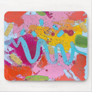 Blaue Fluss-Mauspad Mousepad