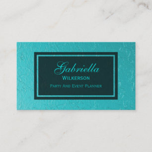 Blaue Folien-Visitenkarten Visitenkarte