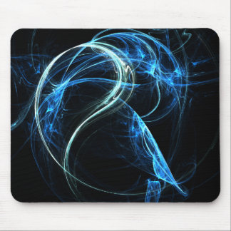 Blaue Fractical Mausunterlage Mousepad