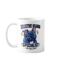 Blaue Französische Bulldogge Snack Radar Humor Kun