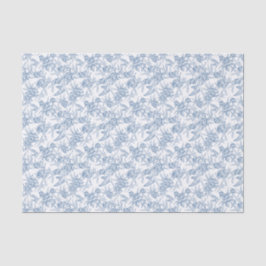 Blaue französische Toile Seidenpapier