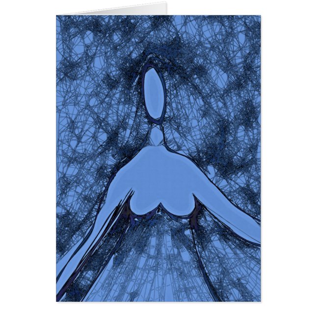 Blaue Frau (Vorne)
