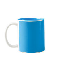 Blaue Frenchie Kaffee-Tasse