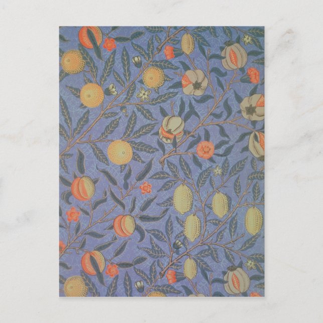 Blaue Früchte" oder "Granatapfel" Postkarte (Vorderseite)