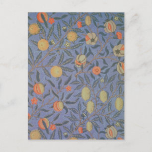 Blaue Früchte" oder "Granatapfel" Postkarte