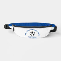 Blaue Fußballmannschaft der High School personalis