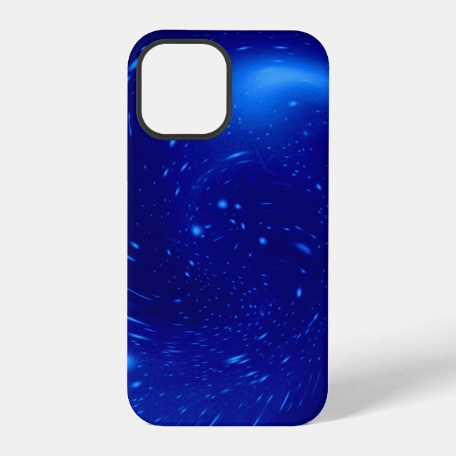 Blaue Galaxie iPhone Hülle (Rückseite)