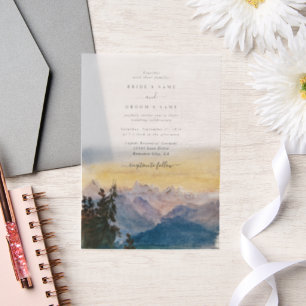 Blaue Gebirge Pine Wedding