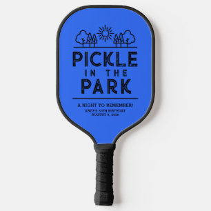 Blaue Geburtstagsparty-Pickleball-Schläger Pickleball Schläger