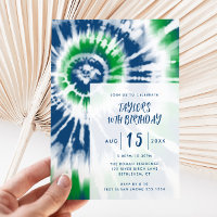 Blaue Gefärbte Krawatte, jedes Alters, der moderne