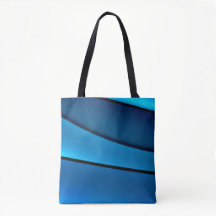 BLAUE GEOMETRISCHE TASCHE