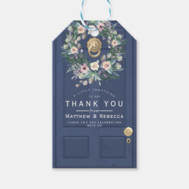 Blaue Geschenktafeln Geschenkanhänger