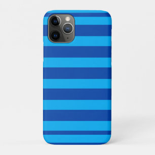 Blaue gestreifte Textur Case-Mate iPhone Hülle