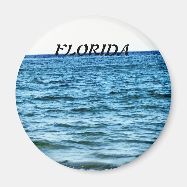 BLAUE GEWÄSSER MAGNET (Vorne)