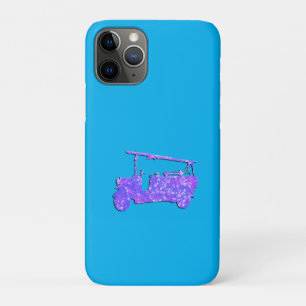 Blaue Glanz Vintage-Feuerwehrwagen, Case-Mate iPhone Hülle