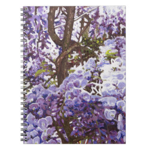Blaue Glyzinien 2011 Notizblock