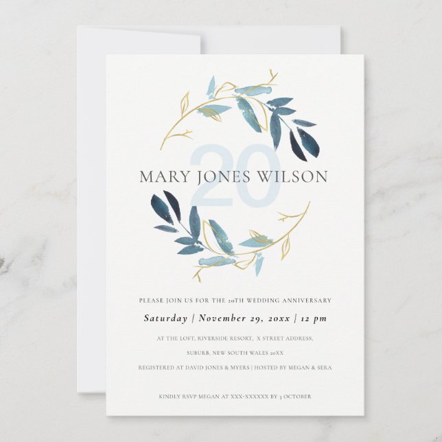 BLAUE GOLD FAUNA KRIEG JEDES JAHR JAHRESKARTE DANKESKARTE (Vorderseite)