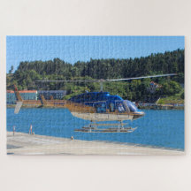 Blaue, goldene und weiße Hubschrauber, Portugal