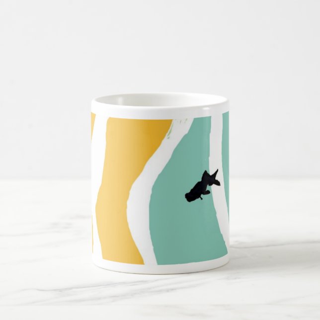 blaue Goldfish-Tasse Tasse (Mittel)