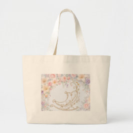 Blaue Goldwiegen-Babytasche Jumbo Stoffbeutel