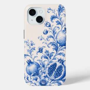 Blaue Granatapfel-Botanik-Handyhülle Case-Mate iPhone Hülle