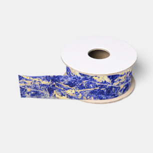 Blaue Granit, blauer Marmor, blauer Stein Ripsband