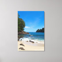 Blaue Green Bay Landschaft Reise Foto Indonesien