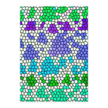 BLAUE GREEN WHOCEAN MOSAIC DIGITAL BACKGR